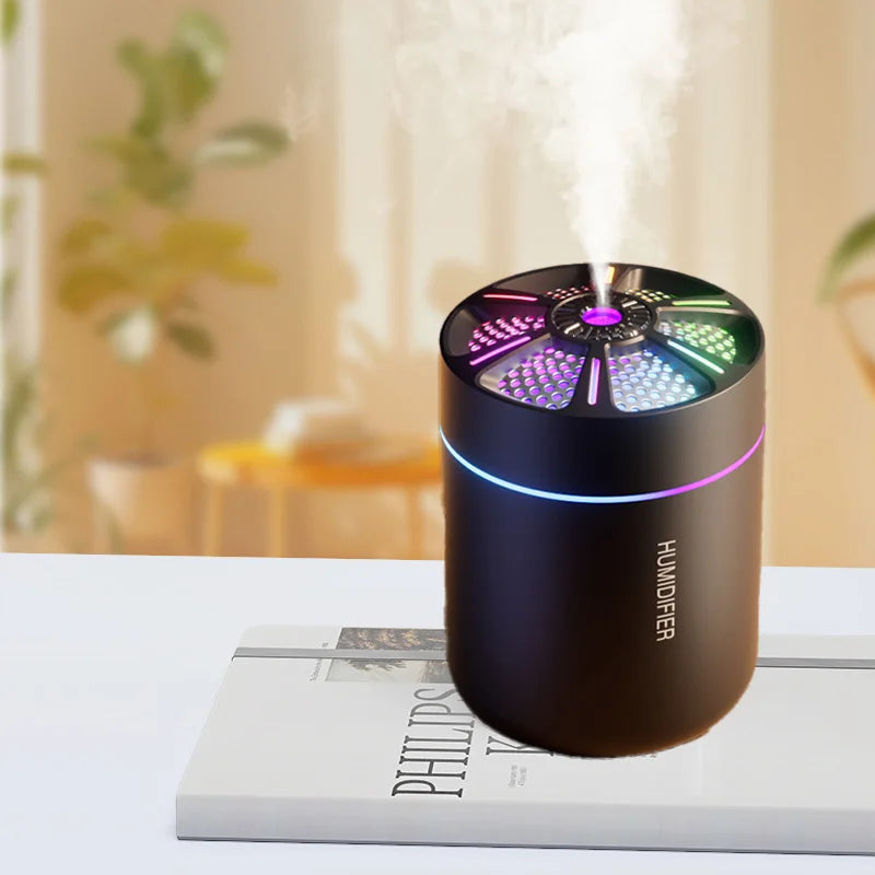 180ml mini air humidifier aromatherapy diffuser bedroom white USB