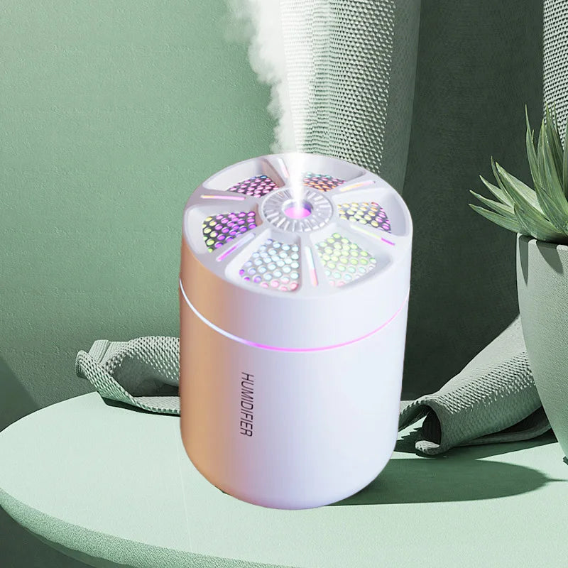 180ml mini air humidifier aromatherapy diffuser bedroom white USB